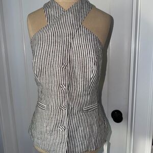 Reformation Tate Linen Top